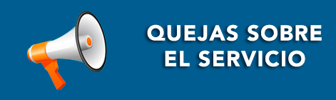 Quejas sobre le servicio